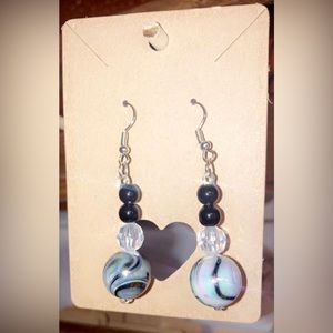 Homemade earrings by me